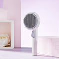 Load image into Gallery viewer, Pet Dog Brush, Cat Brush, Hand-Held Pet Brush, Steel Wire Pet Brush, Self-Cleaning Pet Comb, Hair Removal Pet Brush, Pet Grooming Supplies, Hot Selling Pet Brush, Dog Grooming Brush, Cat Grooming Brush, Pet Hair Removal Tool, Pet Grooming Comb, Pet Care Brush, Dog Hair Comb
