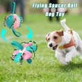 Load image into Gallery viewer, Interactive Dog Football Soccer Ball With Tabs Inflated Training Toy Outdoor Border Collie Balls Pet Products
