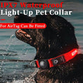 Load image into Gallery viewer, gifts for doodle lovers, golden doodle baby stuff, stuff for goldendoodles, Goldendoodle, Goldendoodle gifts, Goldendoodle toys, Goldendoodle T Light Up Flashing LED Collar With Air Tag Holder, Goldendoodle LED Collar With Air Tag Holder, Goldendoodle Collar With Air Tag Holder, Goldendoodle LED Collar With Air Tag, Goldendoodle Dog LED Collar, Goldendoodle Dog LED Collar With Air Tag Holder
