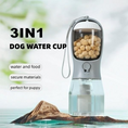 Load image into Gallery viewer, Dog Water Cup, Multi-Functional Pet Cup, Portable Pet Cup, Dog Drinking Cup, Pet Food Container, Garbage Bag Dispenser, Three-in-One Pet Cup, Pet Supplies, Travel Pet Cup, Pet Water Bottle, Dog Travel Accessories, Pet Food and Water Cup, Dog Waste Bag Dispenser, Dog Hydration Cup, Pet Care on the Go, Dog Feeding Cup, Pet Cup for Travel, Portable Pet Drinking Cup, Outdoor Pet Cup
