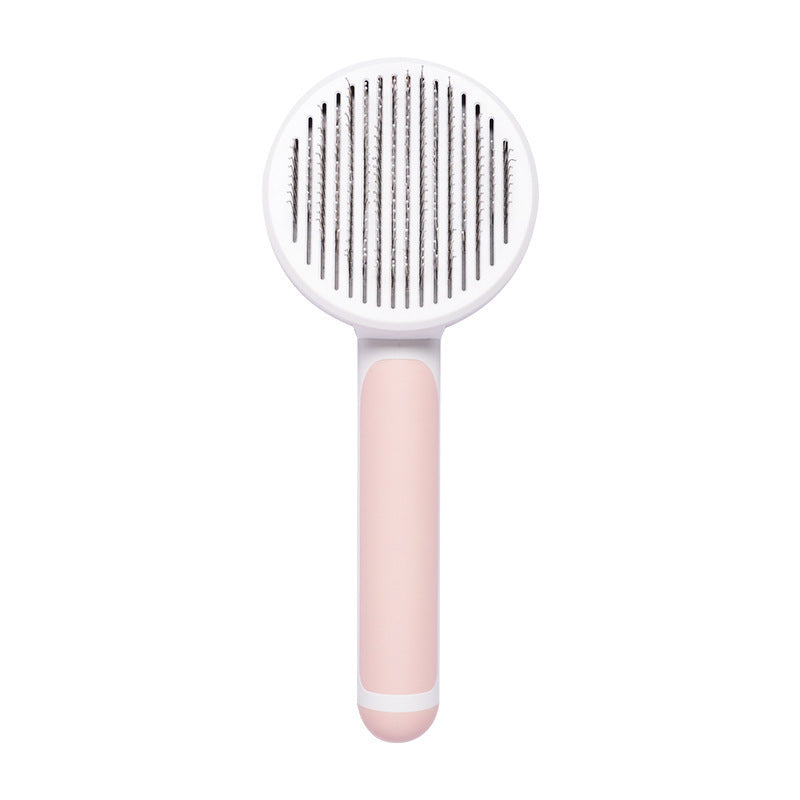 Pet Dog Brush, Cat Brush, Hand-Held Pet Brush, Steel Wire Pet Brush, Self-Cleaning Pet Comb, Hair Removal Pet Brush, Pet Grooming Supplies, Hot Selling Pet Brush, Dog Grooming Brush, Cat Grooming Brush, Pet Hair Removal Tool, Pet Grooming Comb, Pet Care Brush, Dog Hair Comb