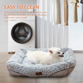 Load image into Gallery viewer, Swirl Rose Velvet Dog Beds, Removable Cushion Dog Beds, Calming Dog Beds, Dog Sofa Beds, Anti-Anxiety Dog Beds, Machine Washable Dog Beds, Cat Beds, Velvet Pet Beds, Small Dog Beds, Medium Dog Beds, Dog Comfort Beds, Pet Sofa Beds, Luxury Dog Beds, Pet Calming Products, Durable Dog Beds, Soft Dog Beds, Comfortable Dog Beds, Pet Relaxation Beds, Plush Dog Beds, Cozy Dog Beds, Dog Rest Beds, Easy-Clean Dog Beds, Pet Furniture, Dog Sleep Solutions
