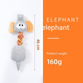 Load image into Gallery viewer, Pet Dog Toy Animal Shape Large Dog Toy, Crocodile, elephant, giraffe, little dinosaur, calf, Little Fox nibbling toys, Polyester Pet Toys
