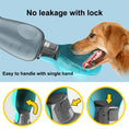 Load image into Gallery viewer, Dogs Water Bottle 800ml Portable High Capacity Leakproof Pet Foldable Drinking Bowl Golden Retriever Outdoor Walking Supplies Pet Products
