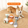 Load image into Gallery viewer, Pet Dog Toy Animal Shape Large Dog Toy, Crocodile, elephant, giraffe, little dinosaur, calf, Little Fox nibbling toys, Polyester Pet Toys
