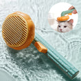 Load image into Gallery viewer, Pet Dog Brush, Cat Brush, Hand-Held Pet Brush, Steel Wire Pet Brush, Self-Cleaning Pet Comb, Hair Removal Pet Brush, Pet Grooming Supplies, Hot Selling Pet Brush, Dog Grooming Brush, Cat Grooming Brush, Pet Hair Removal Tool, Pet Grooming Comb, Pet Care Brush, Dog Hair Comb
