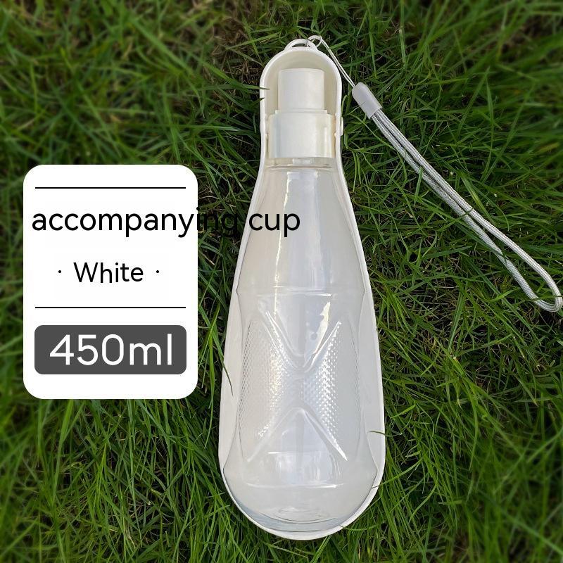 Pet Water Cup Outdoor Portable Folding Dog Water Bottle 450ml & 550ml Large Capacity Medium To Large Dog Drinking Bottle