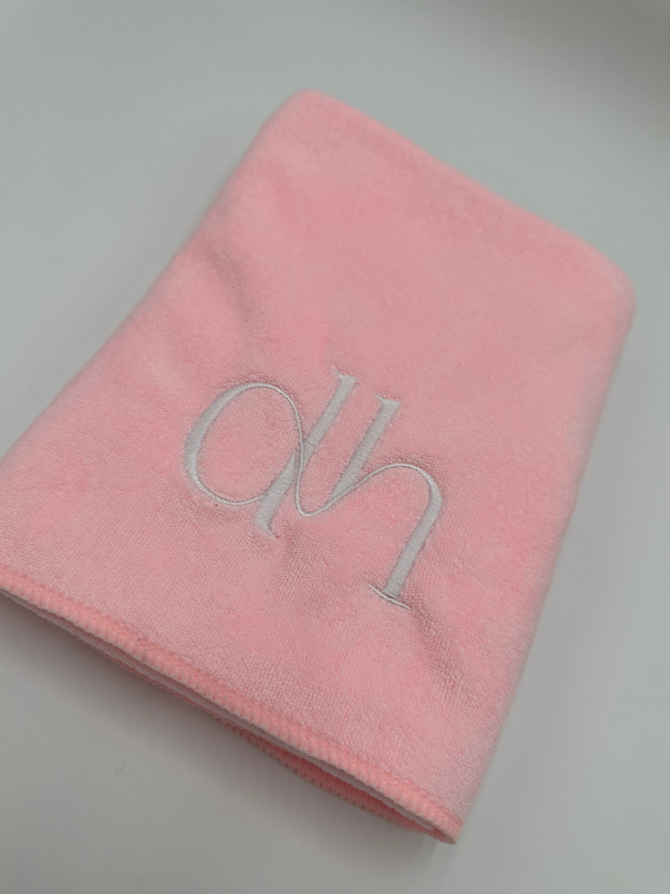 dh Luxury Branded Microfiber Doodle Towel
