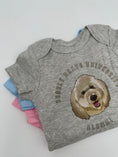 Load image into Gallery viewer, Baby "dh Alumni" Onesie
