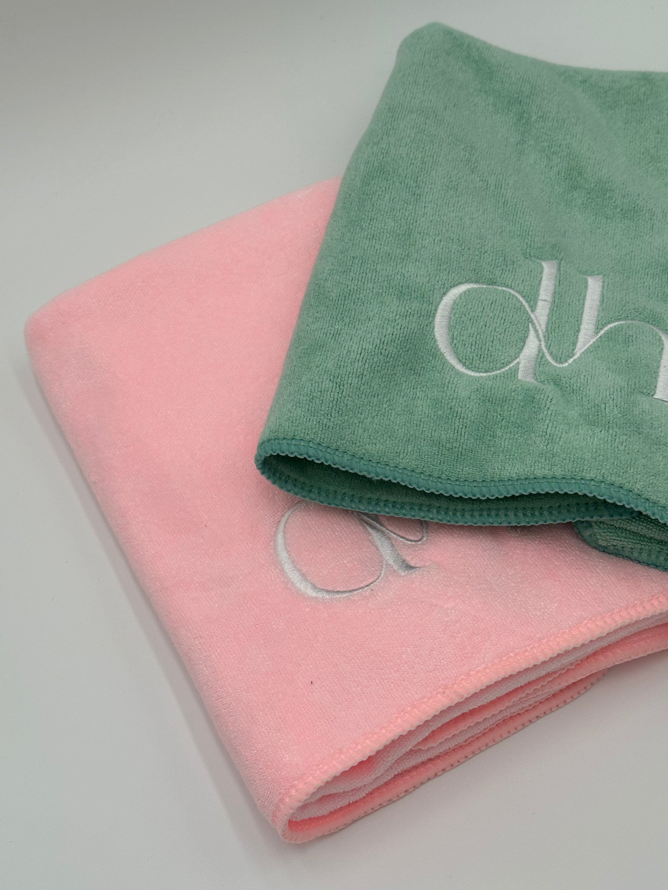 dh Luxury Branded Microfiber Doodle Towel