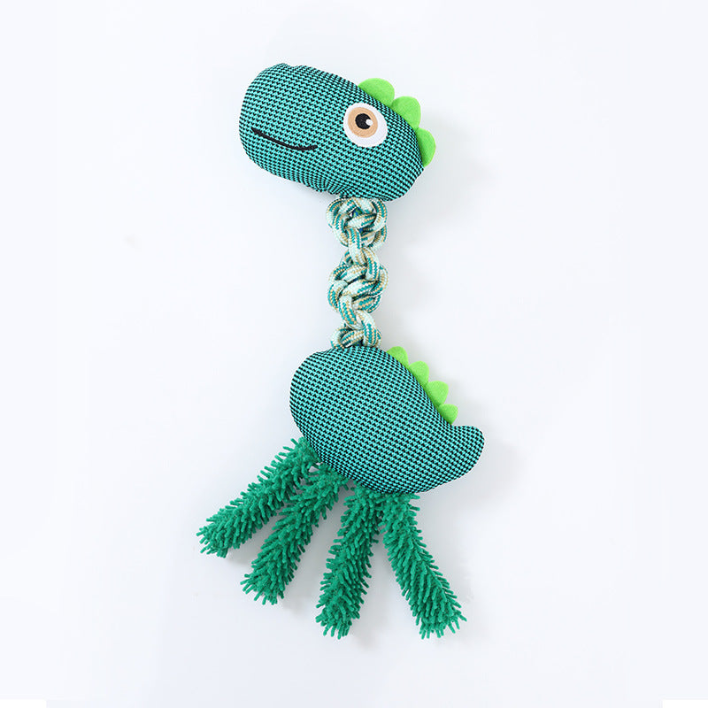 Pet Dog Toy Animal Shape Large Dog Toy, Crocodile, elephant, giraffe, little dinosaur, calf, Little Fox nibbling toys, Polyester Pet Toys