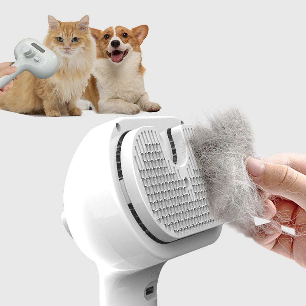 Pet Comb, Self-Cleaning Pet Comb, Pet Hair Remover Brush, Dog Grooming Tools, Dematting Comb, Built-In Mist Humidifier, Pet Products, Dog Comb, Pet Grooming, Pet Hair Remover, Grooming Comb, Dog Hair Brush, Pet Dematting Tool, Pet Comb with Humidifier, Dog Grooming Accessories, Pet Grooming Essentials, Easy Clean Pet Comb, Pet Hair Cleaning Tool, Pet Brush, Pet Grooming Device, Dog Hair Removal, Grooming Comb with Mist, Pet Grooming Brush,