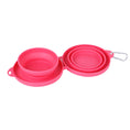 Load image into Gallery viewer, Rubber Foldable Double Bowl, Pet Feeding Bowl, Dog Bowls, Cat Bowls, Pet Supplies, Double Pet Bowl, Foldable Pet Bowl, Portable Pet Bowl, Pet Travel Bowl, Collapsible Pet Bowl, Pet Feeding Solution, Durable Pet Bowl, Space-Saving Pet Bowl, Pet Mealtime, Dog Feeding Bowl, Cat Feeding Bowl, Pet Bowls for Travel, Portable Dog Bowl, Portable Cat Bowl, Easy-to-Clean Pet Bowl
