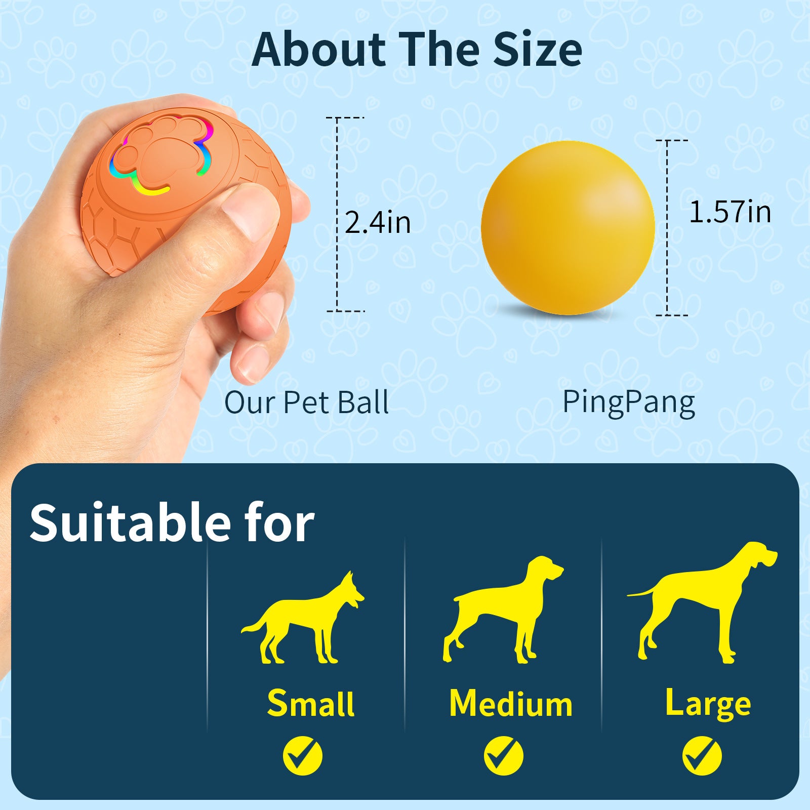 Doodle Dog Jumping Ball, Electric Dog Toy, Intelligent Dog Toy, Remote Control Dog Ball, Safe Silicone Dog Ball, Gravity Jumping Ball, Dog Toy for Small Dogs, Dog Toy for Medium Dogs, Dog Toy for Large Dogs, Interactive Dog Toy, Pet Ball Toy, Dog Exercise Toy, Smart Dog Toy, Dog Play Ball