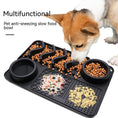 Load image into Gallery viewer, Dog Silicone Licking Pad Pet Licking Mat Silicone Smelling Mat Multifunctional Food Bowl Pets Supplies
