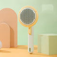 Load image into Gallery viewer, Pet Dog Brush, Cat Brush, Hand-Held Pet Brush, Steel Wire Pet Brush, Self-Cleaning Pet Comb, Hair Removal Pet Brush, Pet Grooming Supplies, Hot Selling Pet Brush, Dog Grooming Brush, Cat Grooming Brush, Pet Hair Removal Tool, Pet Grooming Comb, Pet Care Brush, Dog Hair Comb
