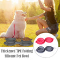 Load image into Gallery viewer, Rubber Foldable Double Bowl, Pet Feeding Bowl, Dog Bowls, Cat Bowls, Pet Supplies, Double Pet Bowl, Foldable Pet Bowl, Portable Pet Bowl, Pet Travel Bowl, Collapsible Pet Bowl, Pet Feeding Solution, Durable Pet Bowl, Space-Saving Pet Bowl, Pet Mealtime, Dog Feeding Bowl, Cat Feeding Bowl, Pet Bowls for Travel, Portable Dog Bowl, Portable Cat Bowl, Easy-to-Clean Pet Bowl
