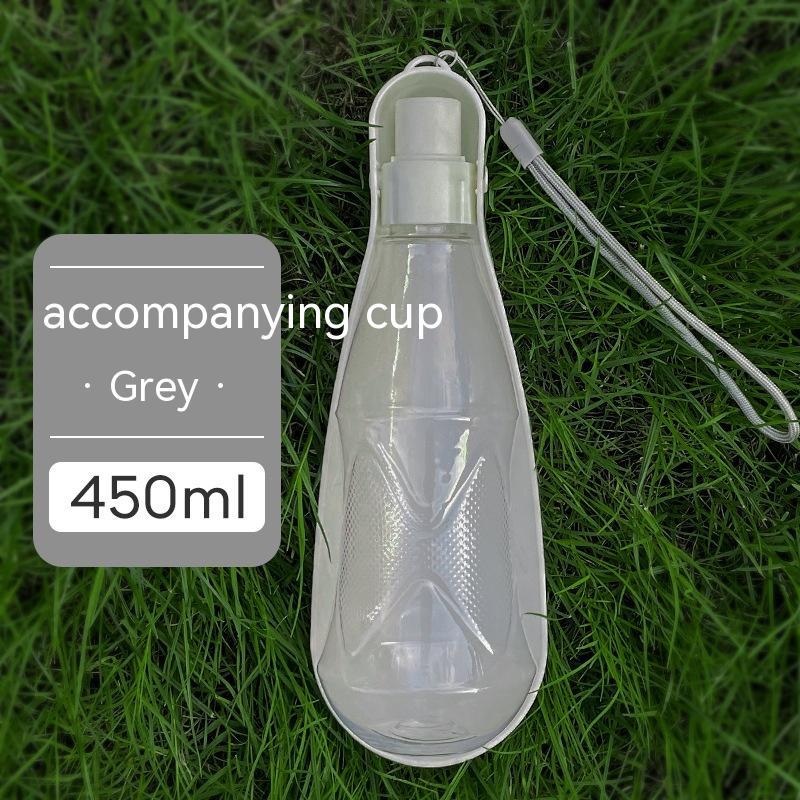 Pet Water Cup Outdoor Portable Folding Dog Water Bottle 450ml & 550ml Large Capacity Medium To Large Dog Drinking Bottle